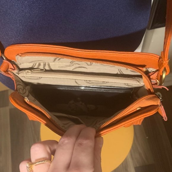 Unique Flower and Studded Crossbody - Picture 7 of 11